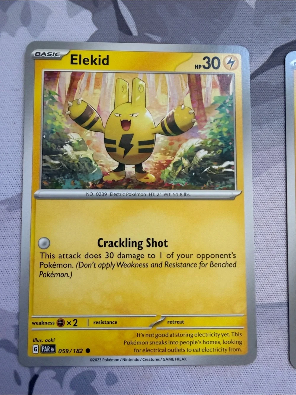 ⚡ Electric Pokémon Card Lot | Toxtricity Rotom Electabuzz Elekid ✨5/$25✨